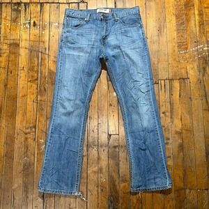 Levi's 527 Jeans Men's Size 33x30 Blue Denim Medium Wash Flat Front Bootcut Leg